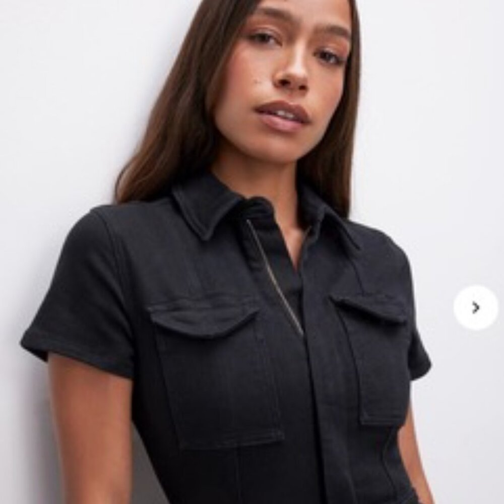 Good American Fit For Success Jumpsuit Brand New!